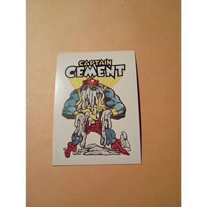 1983 General Mills Zero Heroes Trading Card Sticker Card Vintage #23